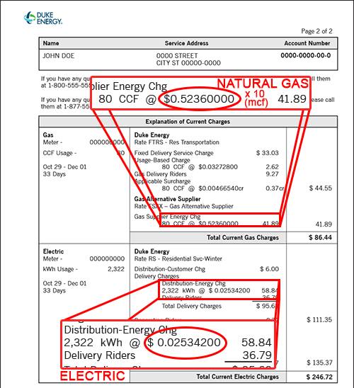 Duke Energy Price to Compare